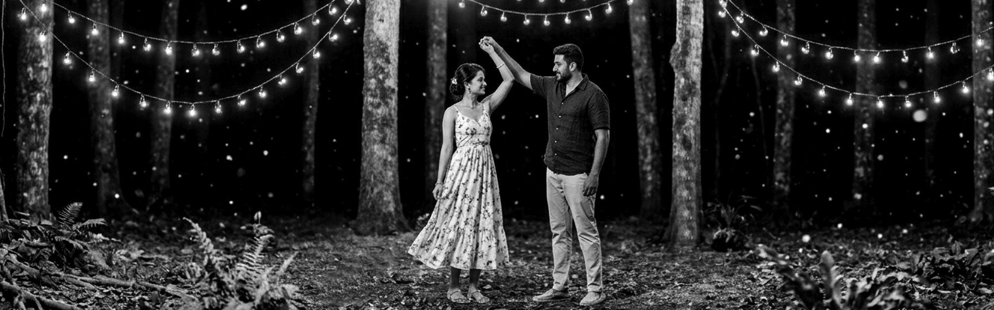 Wedding couple just married